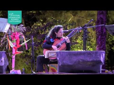 Anastasia Sonaranda. Clausura del Festival Rosario Castellanos. 