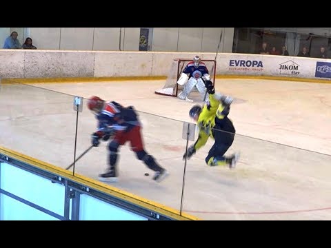 Kobra Praha ver. Letci Letňany, junioři - příprava 2 (HD)