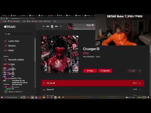 PlaqueBoyMax Reacts To Che - Crueger
