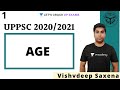 Age आयु Part 1 Mathematics UPPSC 2020 2021 Vishvdeep Saxena