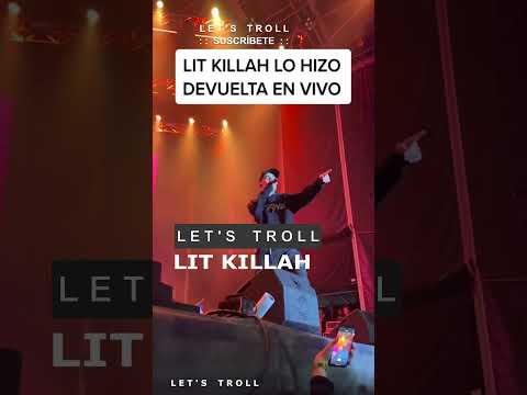 LIT KILLAH ( concierto en Argentina con seguidores )