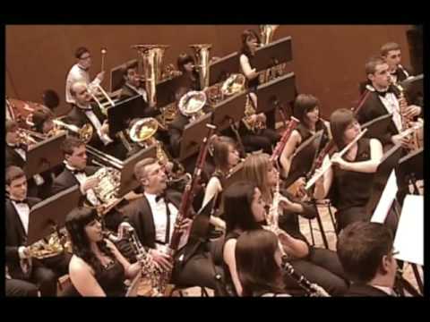 Fourth Symphony, de James Barnes -  I. Dawn on the Yellowstone River (B. Música Municipal de Valga)