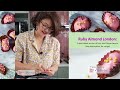 How To Bake Ruby Almond London Biscuits A Hari Raya Classic Pastry With A Pink Tint