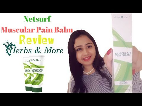 Netsurf product review - muscular pain balm