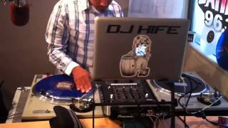 Latino 96.3 DJ Hife Scratch Session (Baby Got Back)