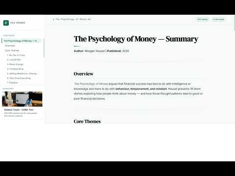 Item video thumbnail