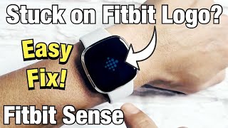 Fitbit Sense: Stuck on Fitbit Logo? FIXED!