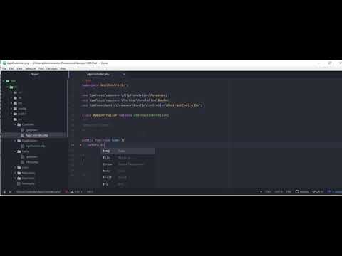 .Tutorial 2: Creating first page in symfony app