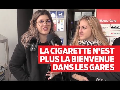 La cigarette n'est plus la bienvenue dans les gares