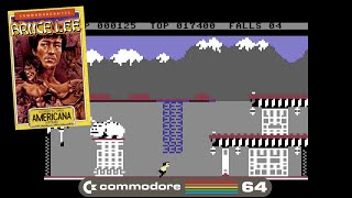 Commodore 64 Games - Bruce Lee