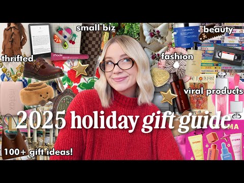 2025 holiday gift ideas for EVERYONE you know 🎁🎄(viral products, small business, thrifted & more!)