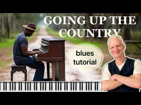 Going Up The Country, Piano Tutorial, Blues/Boogie Woogie