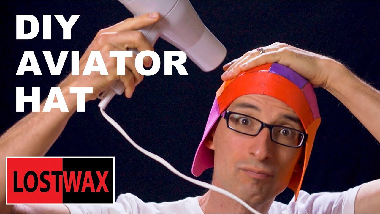 DIY Aviator Hat Tutorial. How To Make A  Steampunk Flight Hat From Foam