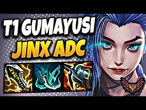 T1 Gumayusi Jinx vs Caitlyn [ ADC ] Korea Grandmaster