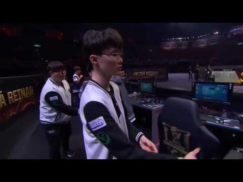 SKT (Faker Orianna) VS FW (Maple Lucian) Game 3 Highlights - 2017 MSI Semifinals