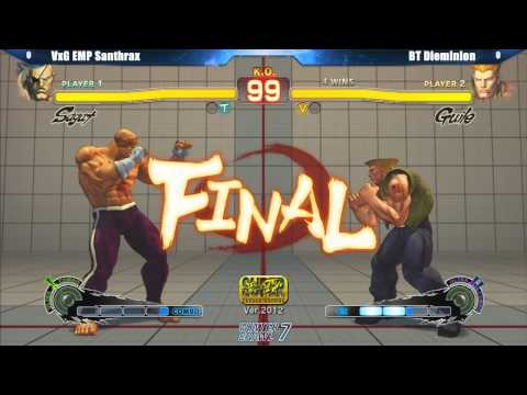 SSF4 AE2012 VxG EMP Santhrax vs BT Dieminion  - Winter Brawl 7 Tournament