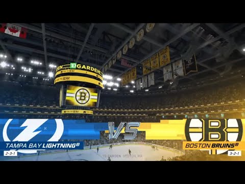 Tampa Bay Lightning @ Boston Bruins | NHL 20 Franchise Game 7/82