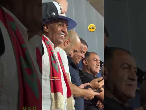 فرحة الطاوسي والركراكي بتتويج نهضة بركان بكأس الكونفدرالية