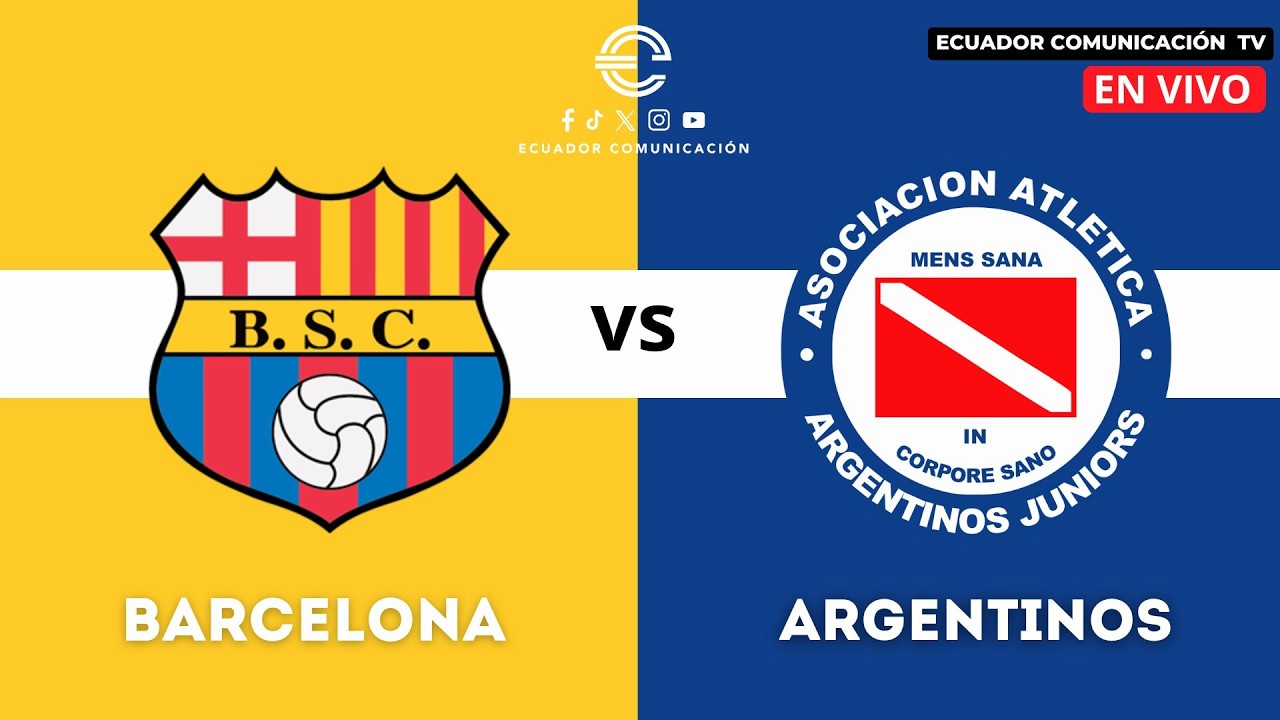 ¿Donde ver Barcelona vs Argentinos Jr ? Horario y TV
