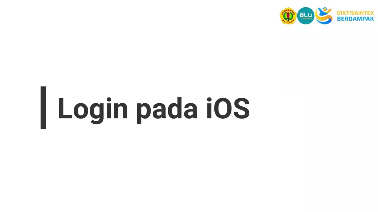 Tutorial Login Email Institusi ke Perangkat Mobile