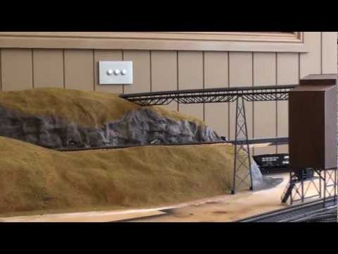8 X 4 HO Model railroad layout (Part 3)