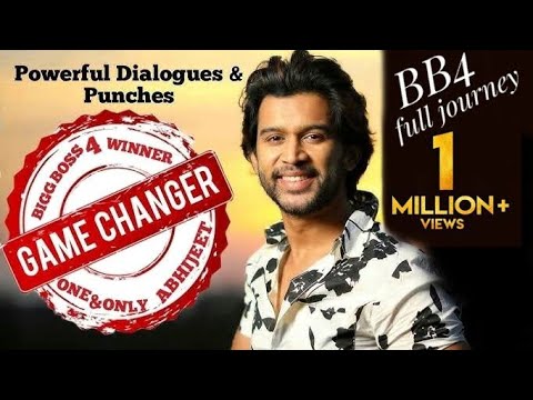 Abhijeet / The Game changer/#Abhijeet || Tribute to Abhijeet || #BB4/#Biggboss4 telugu/#Gamechanger