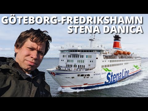 Följ med mig på en kryssning med Stena Danica till Fredrikshamn - Stena Line #4K