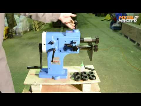 Ручная зиговочная машина MetalMaster TZ-12, видео 5