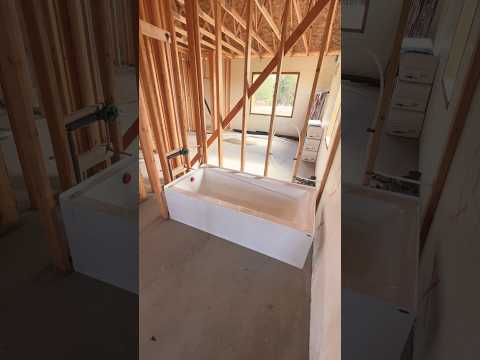 Massive 6’ Bathroom Tub Install