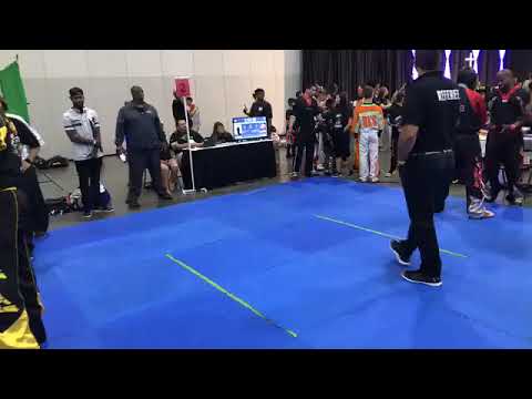 Devon Hopper vs Anthony Merricks and Tray Lazenby  Point Fighting - Dixieland Nationals