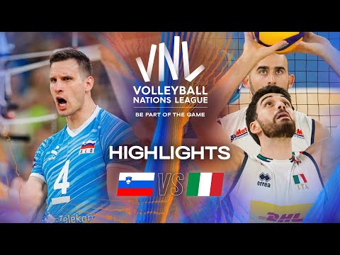 Slovenia 🇸🇮 vs. Italy 🇮🇹 - Highlights | Week 3 | Men's VNL 2025