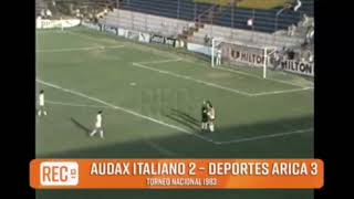 Audax Italiano 2 - 3 Deportes Arica | Campeonato Nacional 1983