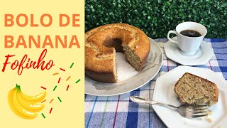 Bolo de Banana Simples e Muito Fofo #02