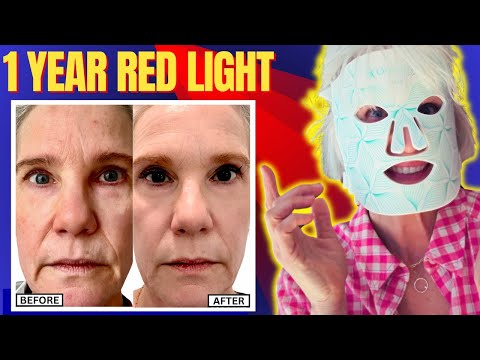 I TRIED LED RED LIGHT FOR A YEAR! Here’s what you need to know! | Mature Over 50 Skin
