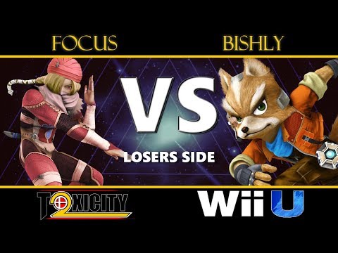 Toxicity 2: Losers Top 12 - Focus (Sheik, Ryu) vs Bishly (Fox, Donkey Kong)
