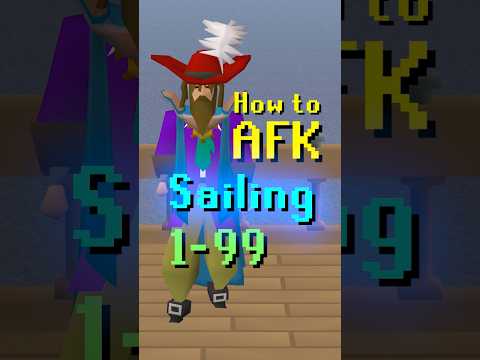 How to AFK to 99 Sailing ⚓️  #oldschoolrunescape #osrs