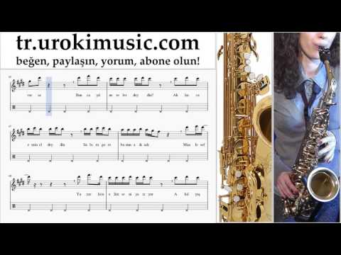 Saksafon dersleri (alto) Deniz Seki - Nerelerdeydin Bölüm#2 um-723