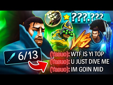 Master Yi TOP will make every YASUO rage quit their LANE.
