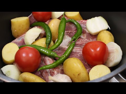 ROSH, KEBAB-E-DAGI ( Peshawari Mutton Rosh) (Dumpukht Recipe)