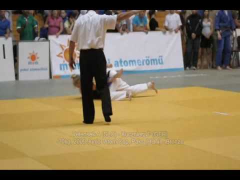 Judo 2009 Paks -70kg Velensek A (SLO) - Kucznierz F (GER) - Bronze Junior Atom Cup