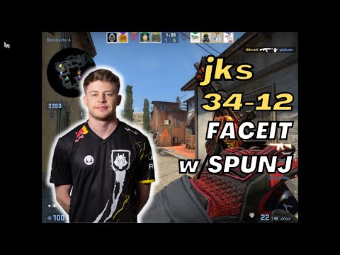 CSGO POV | jks 34-12 w/SPUNJ INFERNO POV | FACEIT RANKED | 2023.06.26