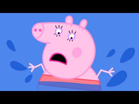 Peppa Pig Official Channel | Mummy Pig Goes Swimming in the Sea
