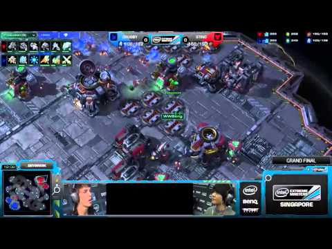 Grubby vs Sting Game 1 SC2 IEM Singapore FINALS