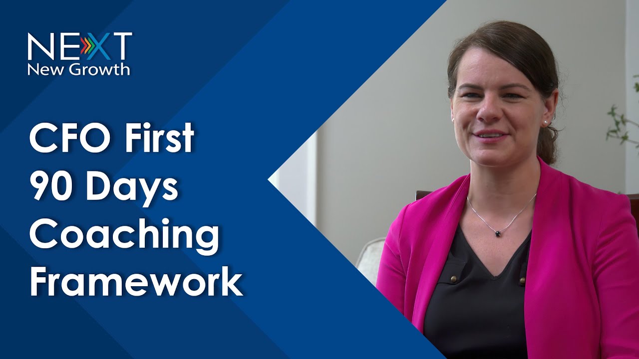4 CFO First 90 Days, Coaching Framework