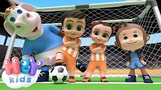 Fudbal je zabavan ⚽ Decije pesme | HeyKids - Crtani za decu