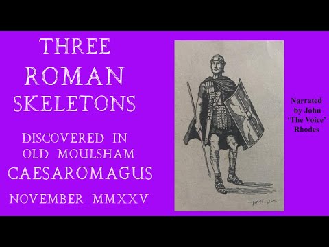 CRHnews - 3 Roman skeletons Chelmsford/Caesaromagus 2025 MMXXV