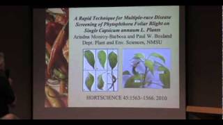 Paul Bosland Chile Pepper Institute 2011 Update