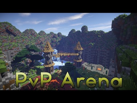 PvP Arena / Kit PvP Map 1.7-1.8 Minecraft Project
