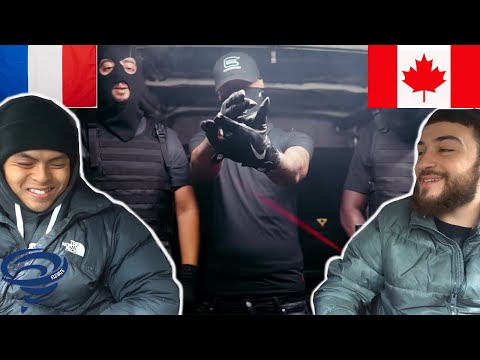 CANADIANS REACT TO FRENCH DRILL - Afro S 667 ft. Freeze Corleone 667 - C10 (Clip Officiel)