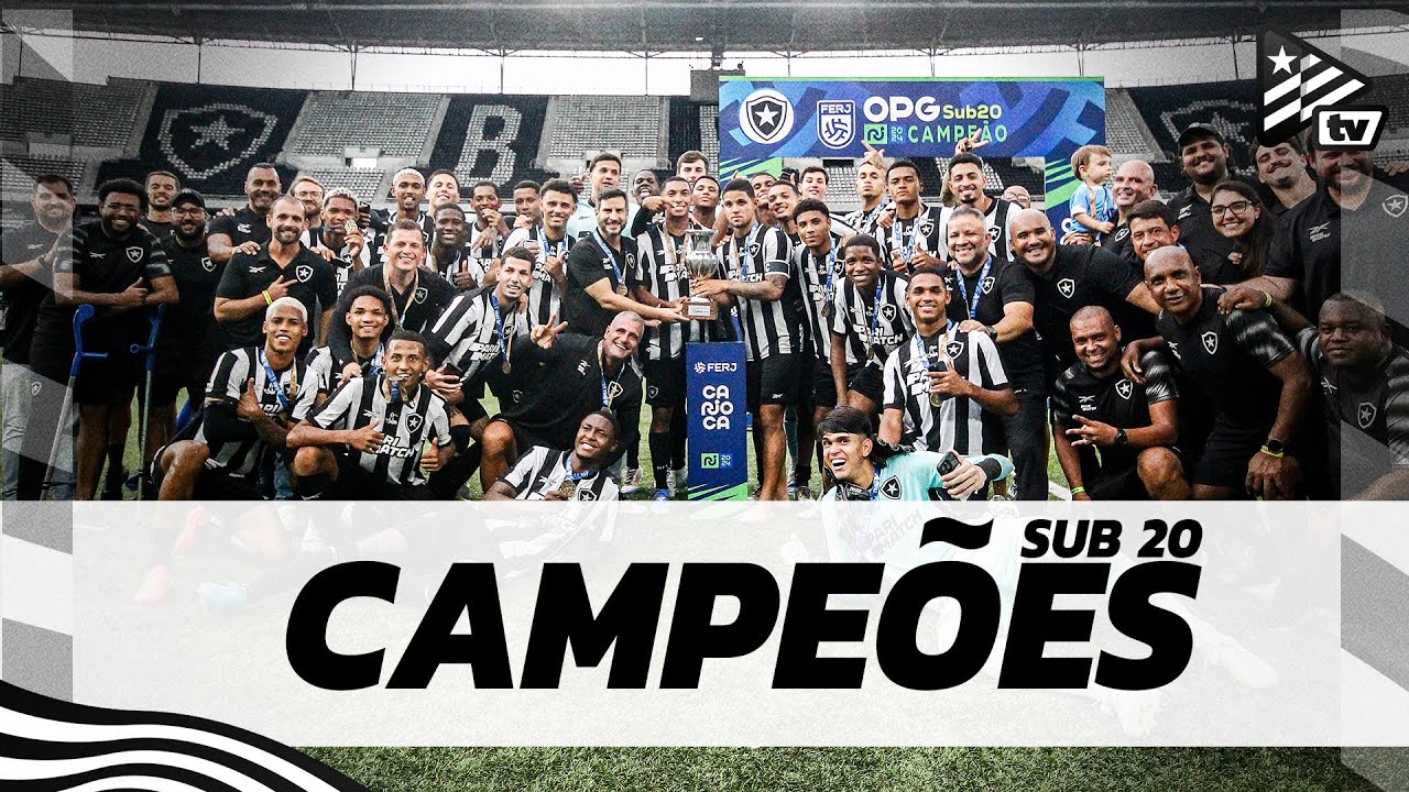 VÍDEO: Botafogo divulga bastidores de título do Torneio OPG Sub-20